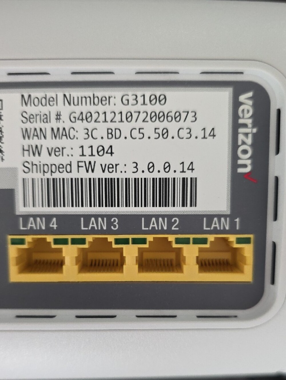 Veriozon Wi-Fi Router - Wireless Networking Gateway - Picture 2 of 5